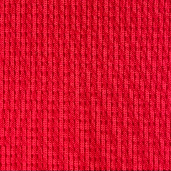 POLO Ralph Lauren Crewneck Waffle-Knit Sleep Shirt Red Size Medium NWT - Picture 9 of 14